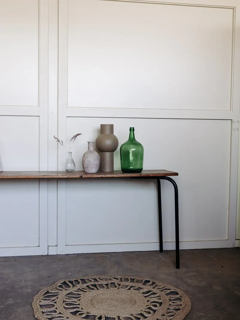 Hanna, la grande console en bois et métal N°419