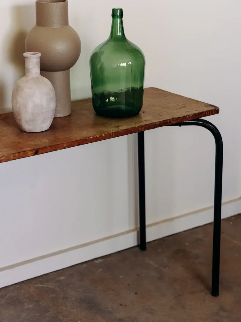 Hanna, la grande console en bois et métal N°419