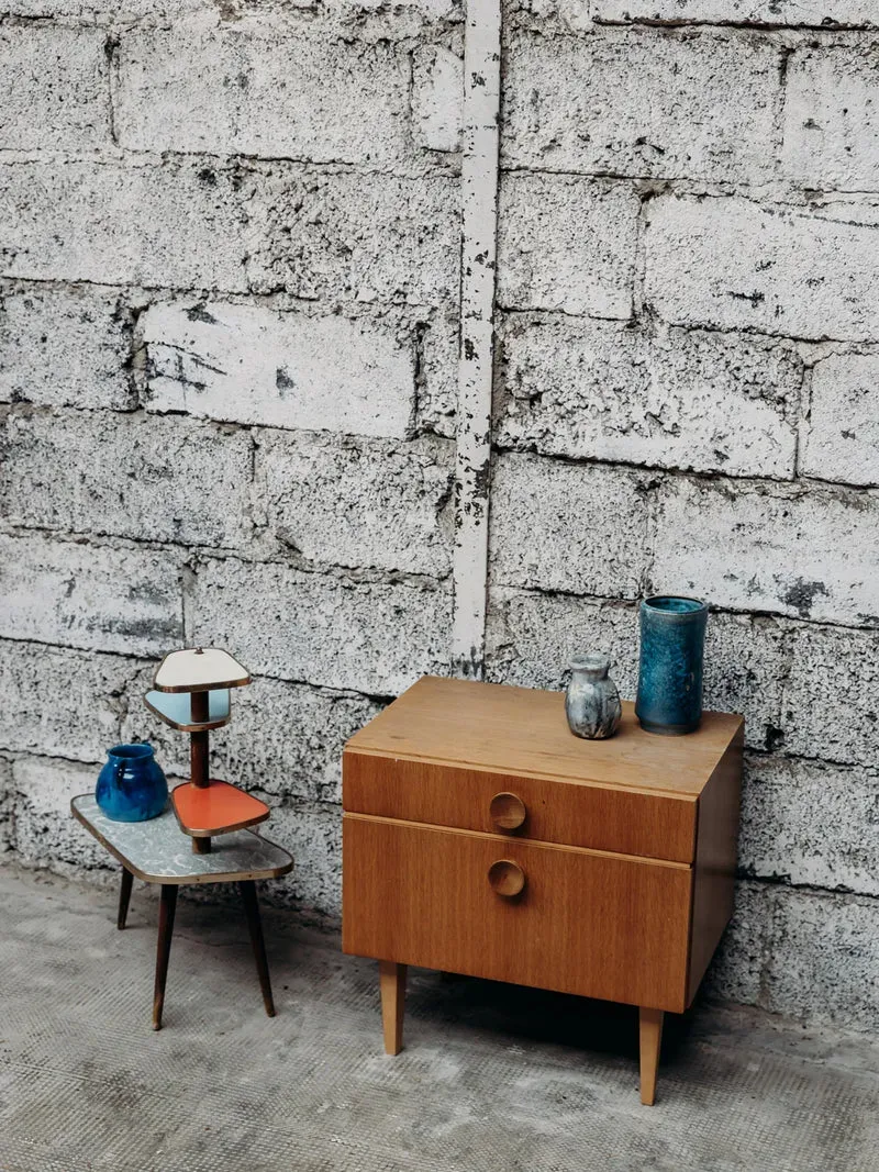 Maïa, la table de chevet en bois N°143