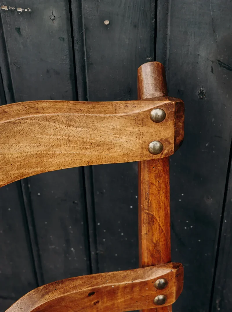 Claude, la chaise en bois et paille N°628