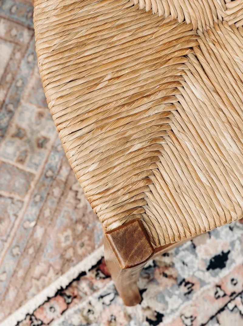 Claude, la chaise en bois et paille N°628