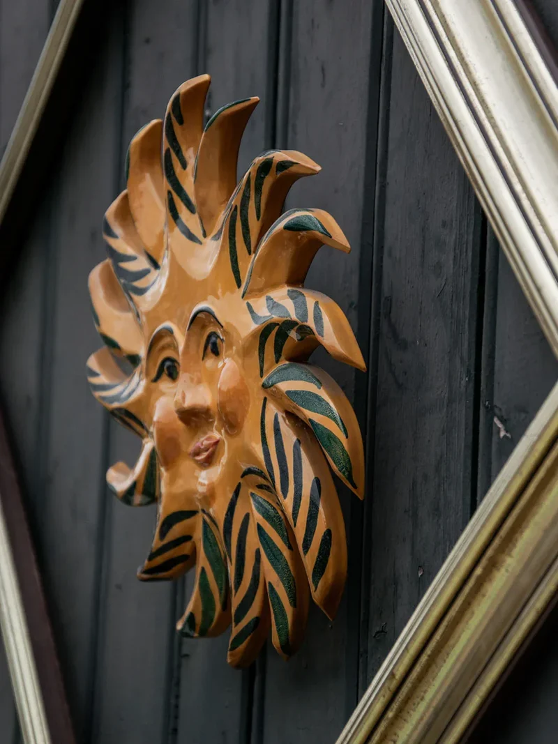 Noah, le soleil mural en terre N°6