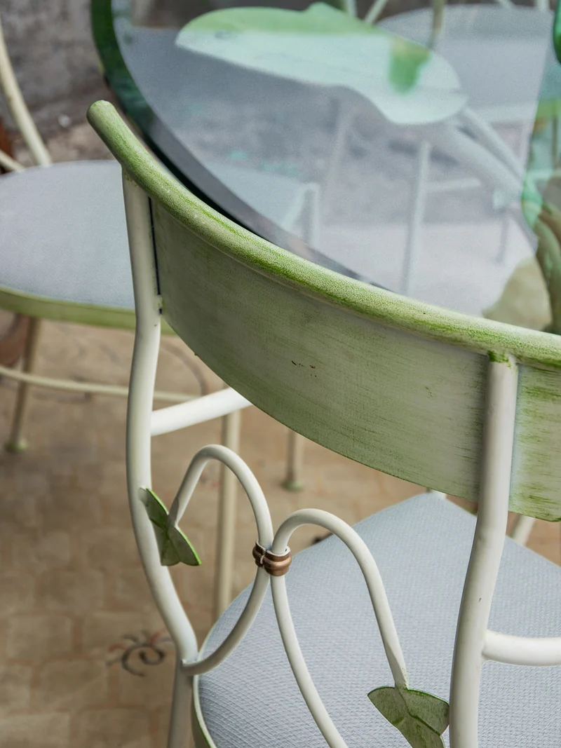 Gisèle, l'ensemble de jardin en fer N°219