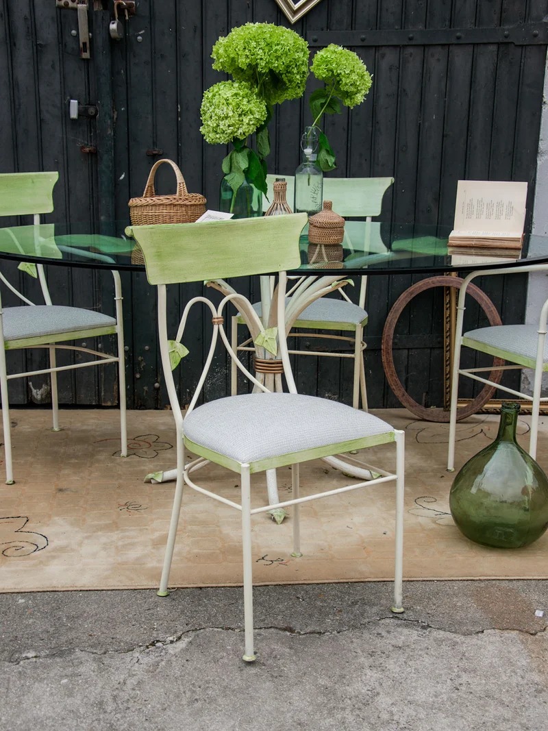 Gisèle, l'ensemble de jardin en fer N°219