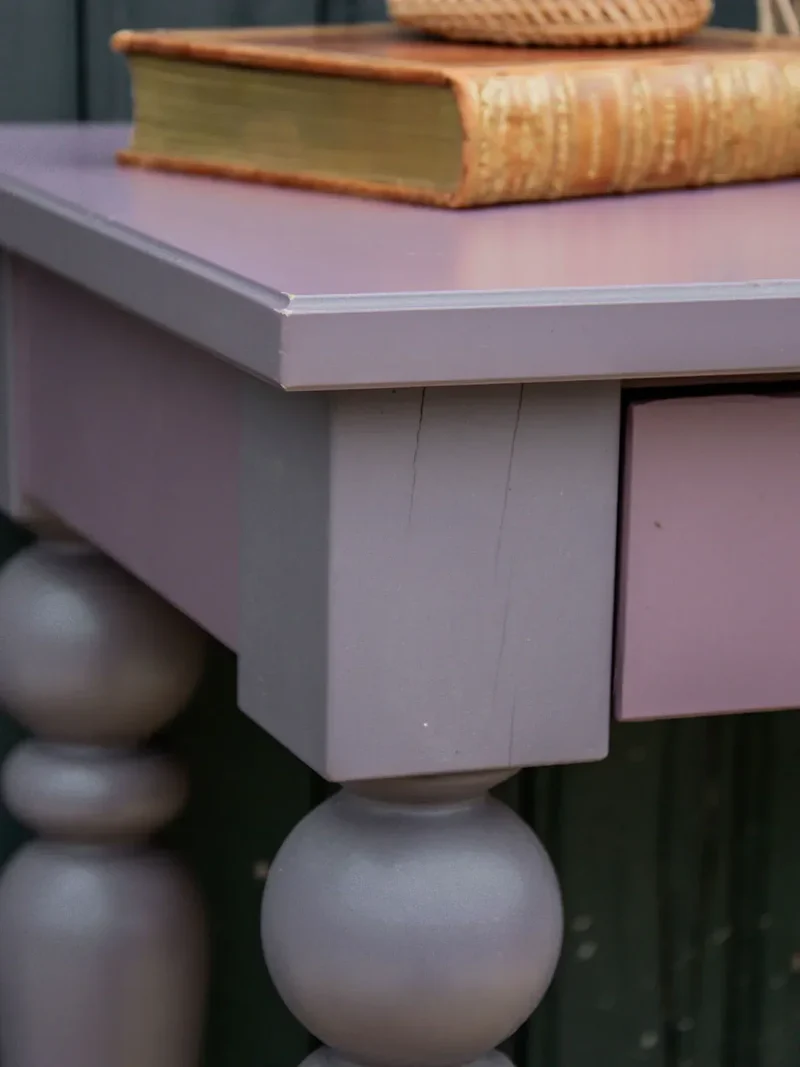 Edouard, le bureau violet en bois N°321