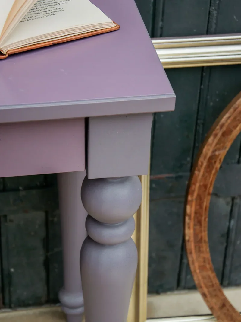 Edouard, le bureau violet en bois N°321