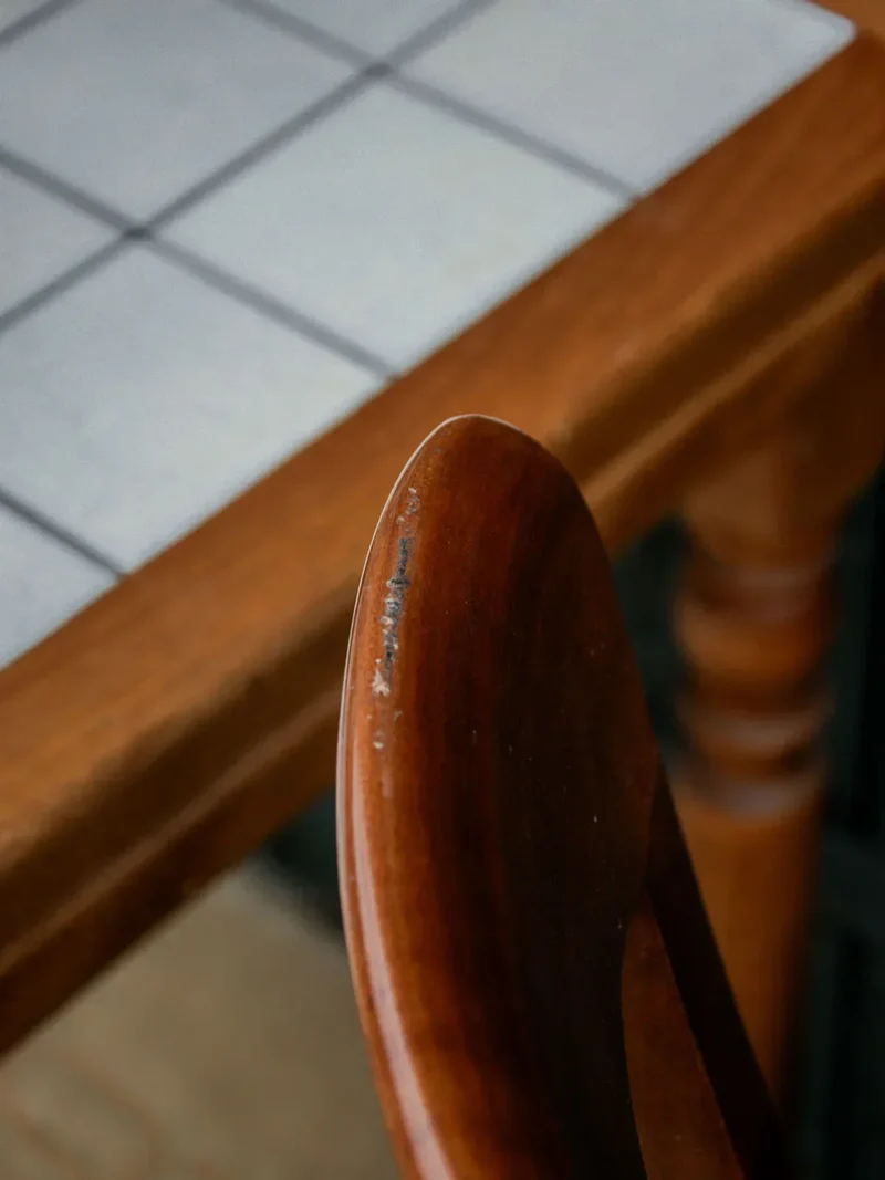 Claude, la chaise en paille et bois N°622