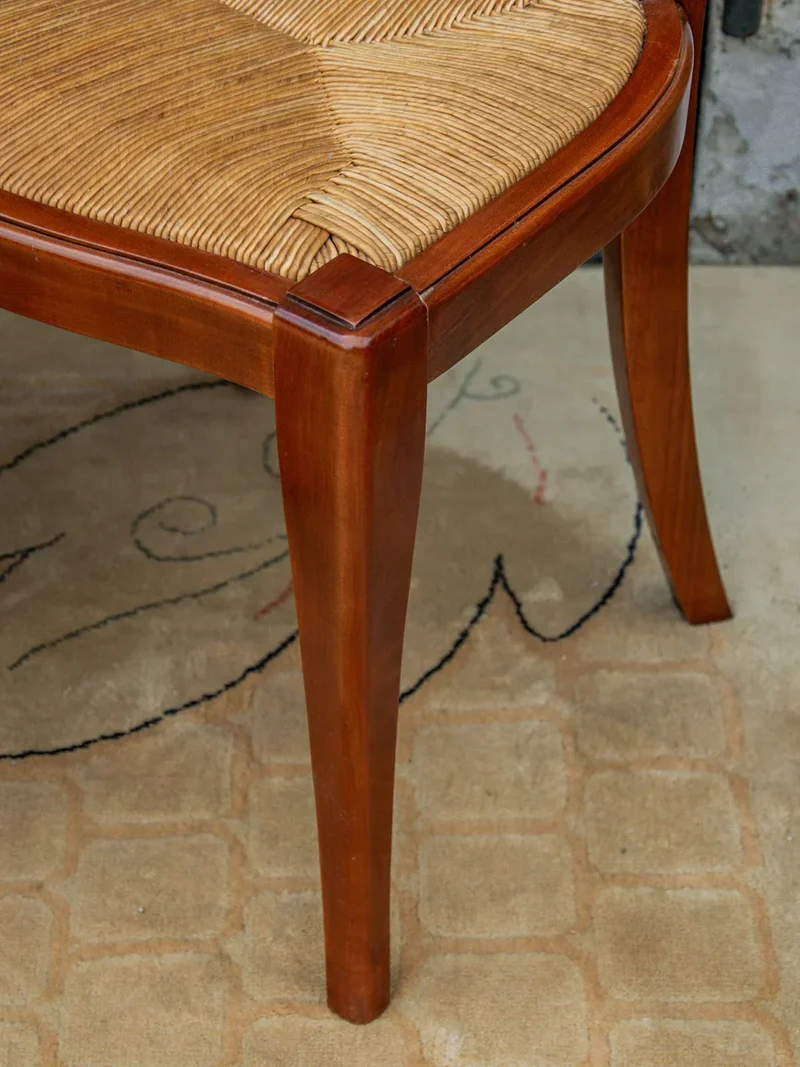 Claude, la chaise en paille et bois N°622