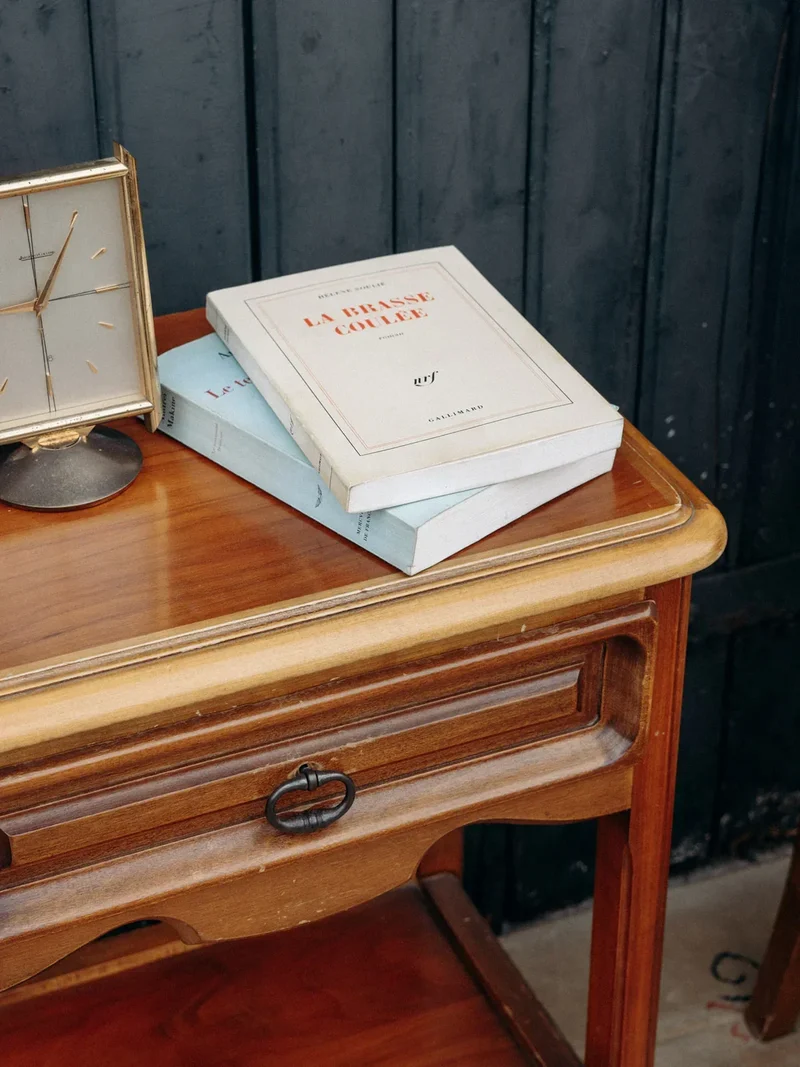 Odile, la table de chevet en bois N°502
