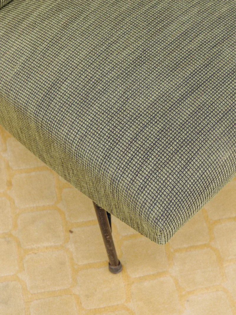 Jakob, la paire de fauteuils verts N°508