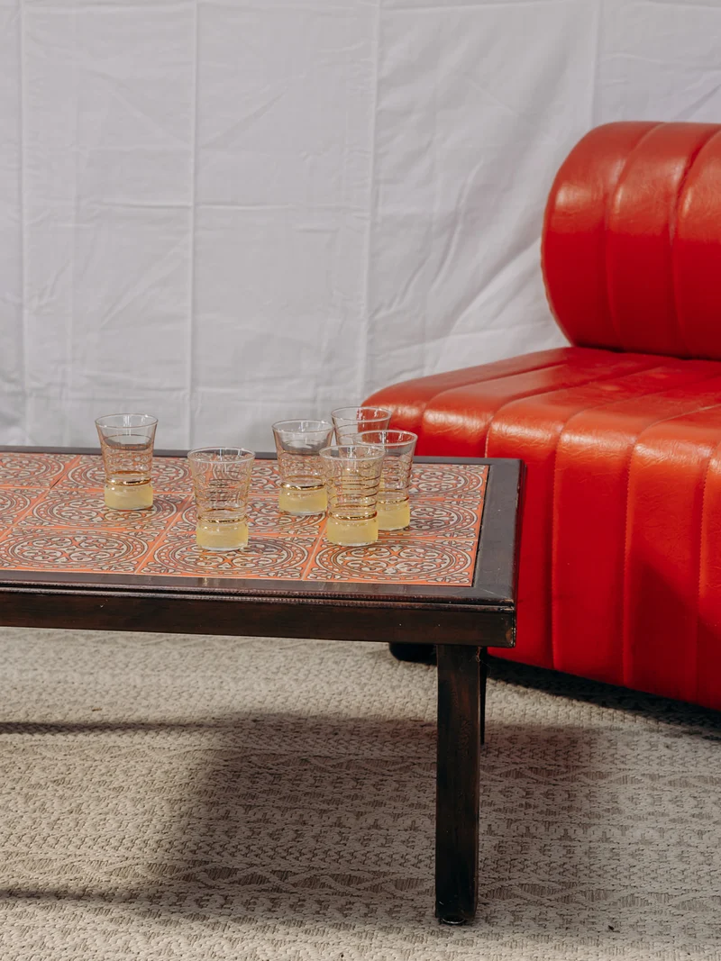 Léonie, la table basse en faïence N°289