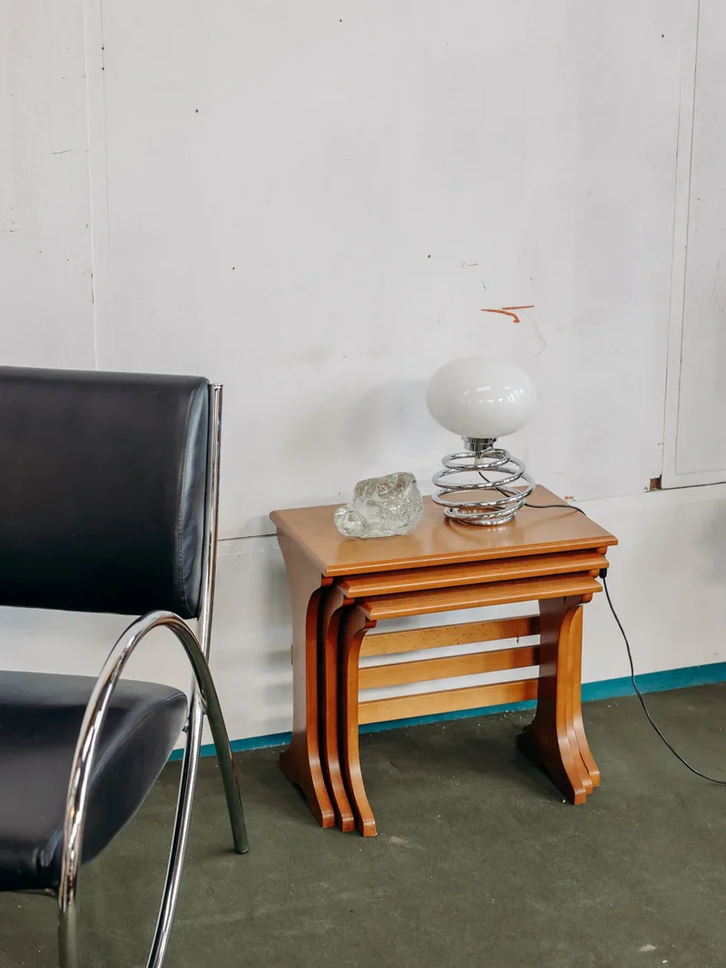 Barbara, les tables gigognes en bois N°88