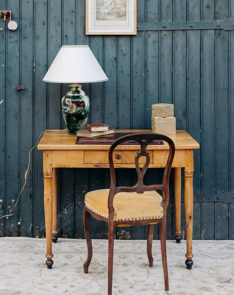 Edouard, le bureau en bois clair N°424