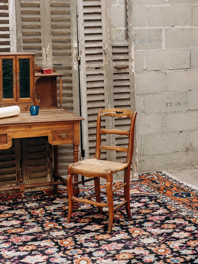 Claude, la chaise en paille N°711