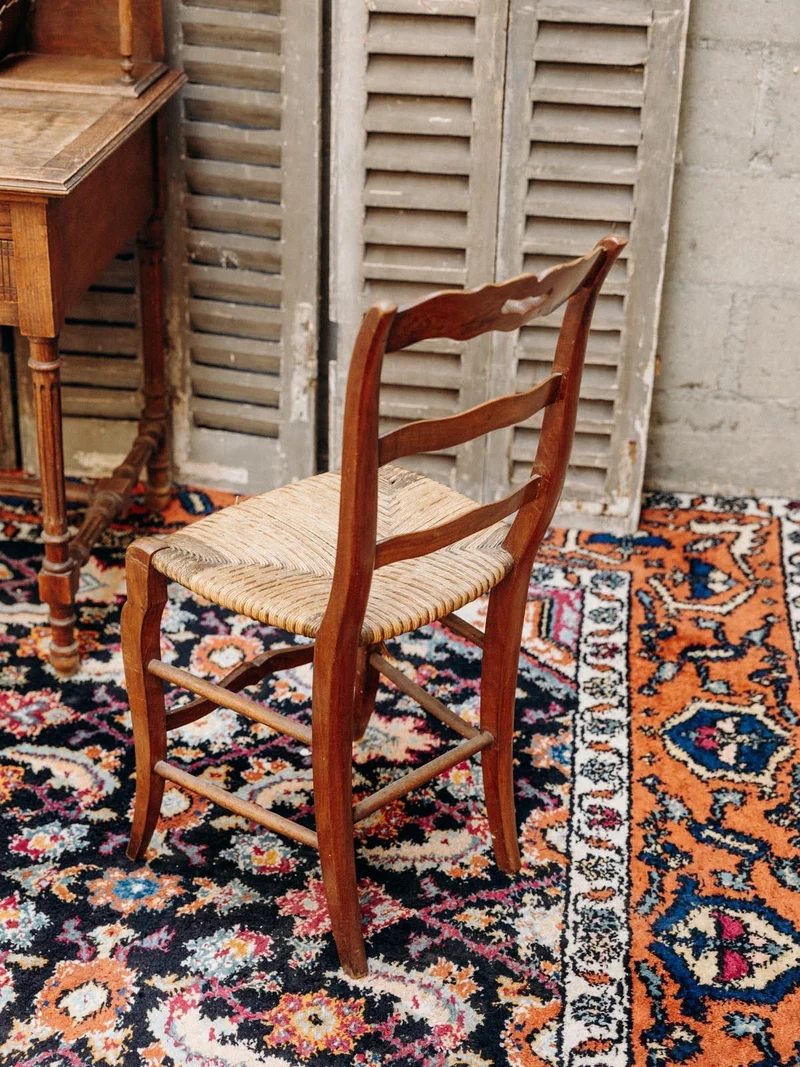 Claude, la chaise en paille N°711
