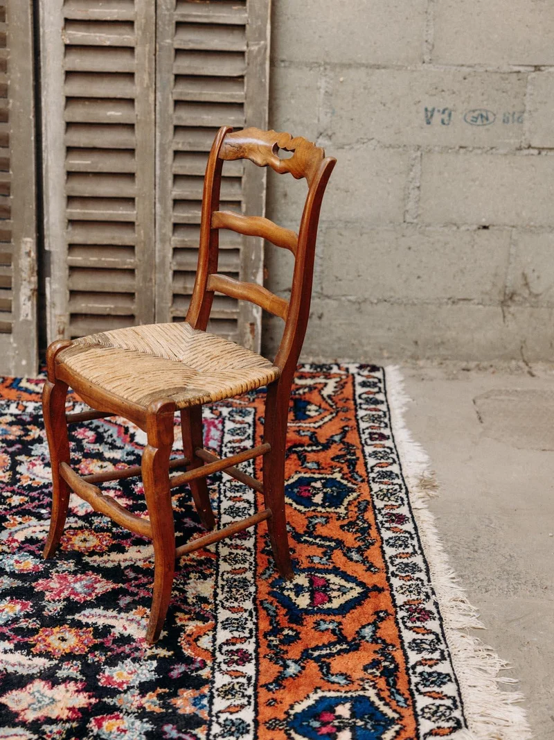 Claude, la chaise en paille N°711