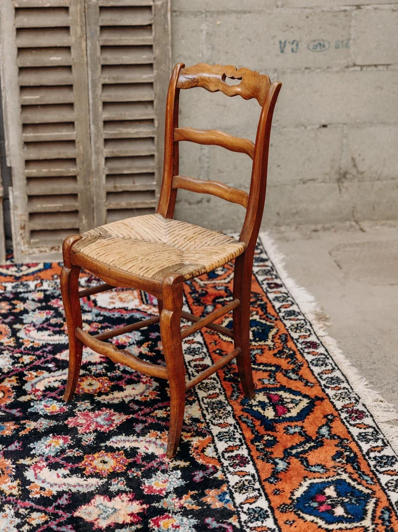 Claude, la chaise en paille N°711