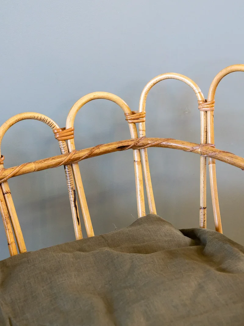 Joseph, le lit bébé en rotin N°5