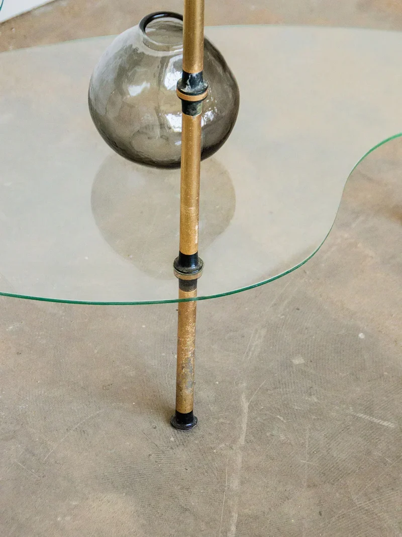 Hanna, la table d'appoint en métal N°360