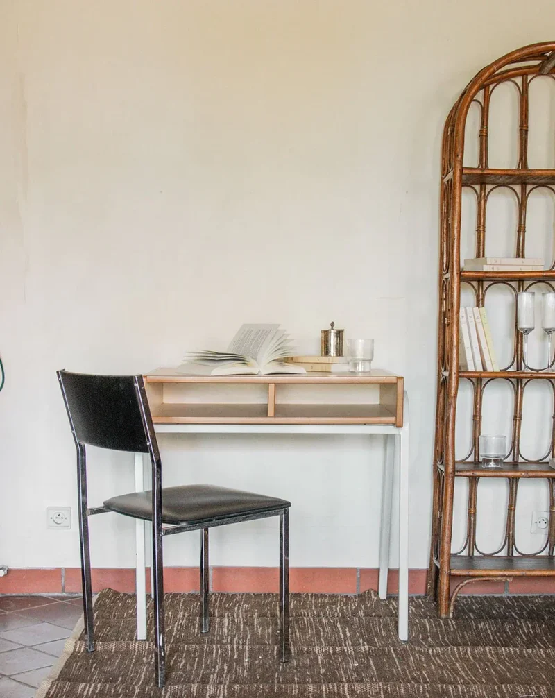 Yvan, le bureau en bois et métal N°140