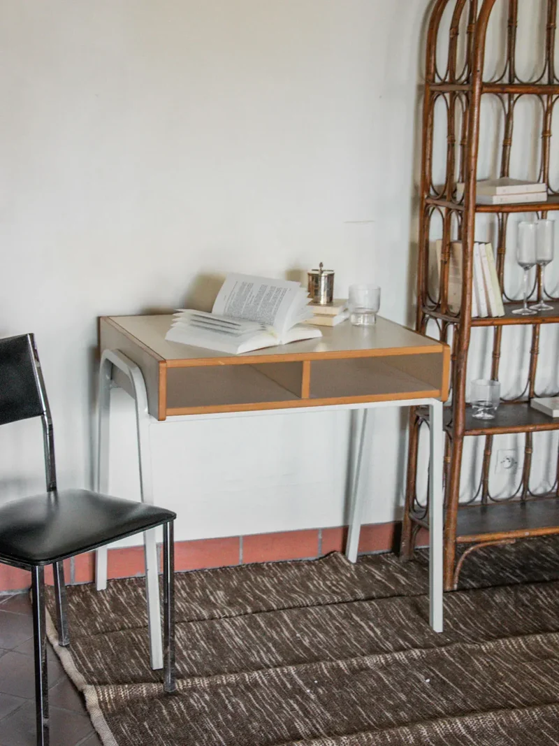 Yvan, le bureau en bois et métal N°140