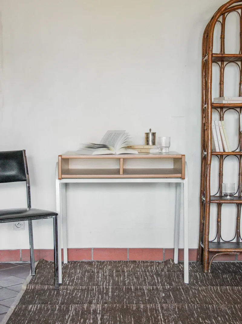 Yvan, le bureau en bois et métal N°140