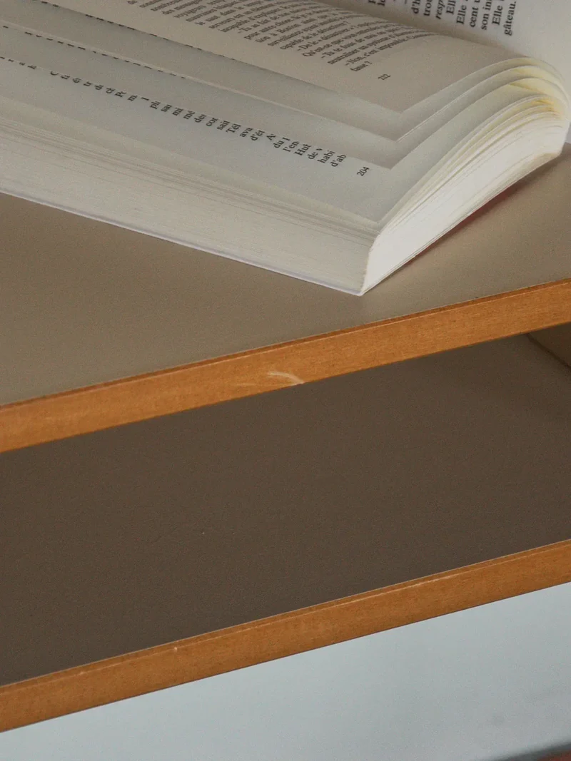 Yvan, le bureau en bois et métal N°140
