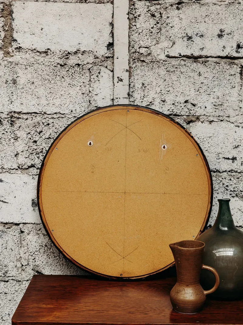 Igor, le miroir rond en bois N°542