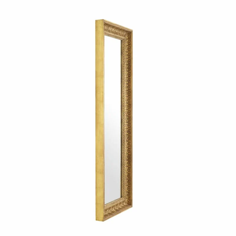 Casa Padrino Luxus Barock Mahagoni Spiegel Antik Gold H. 176 cm - Barock Interior