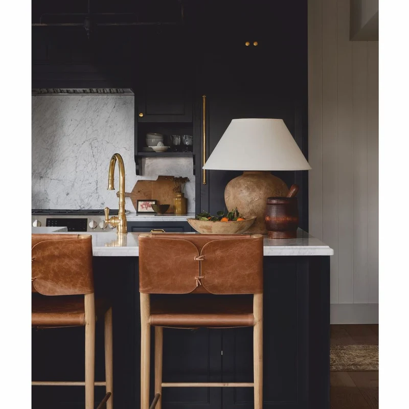 Casa Padrino Luxus Tischleuchte Braun / Cremeweiß H. 58,5 cm - Luxus Leuchten