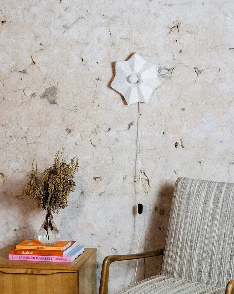 Suzette, l'applique en plâtre N°103