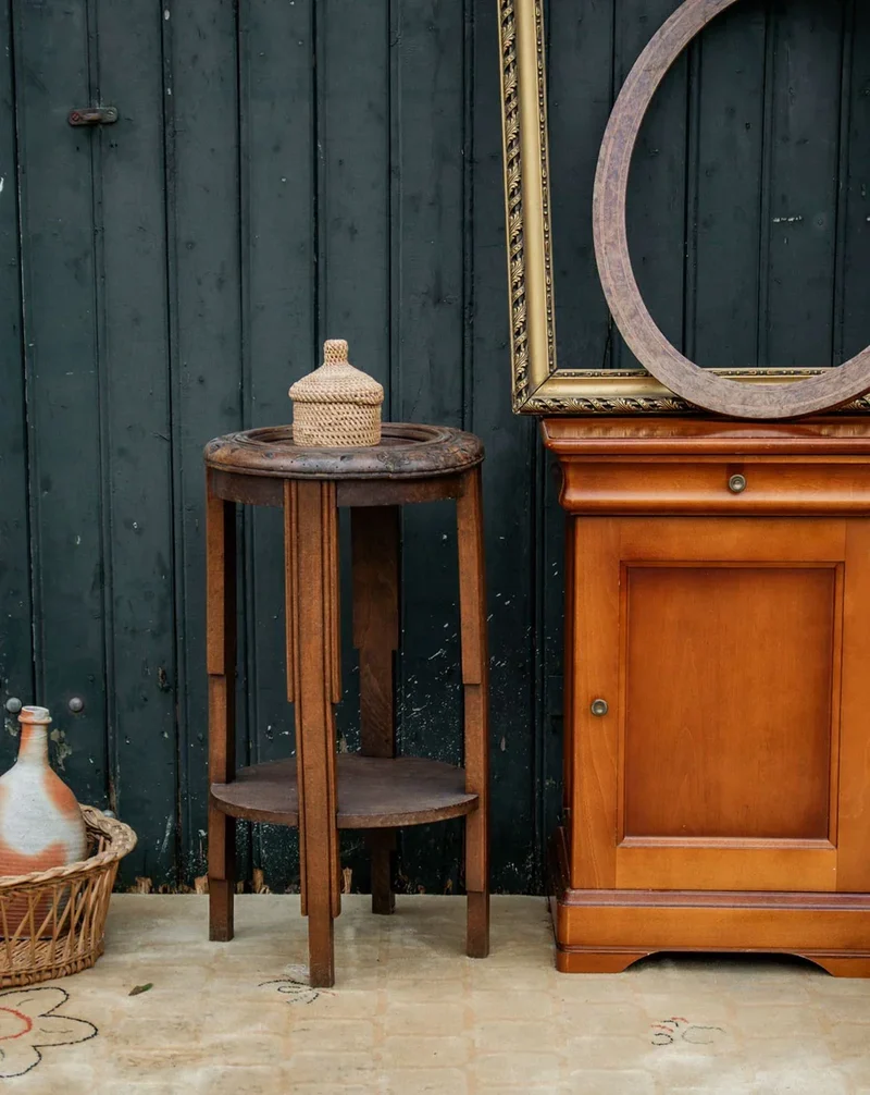 Francine, la table d'appoint en marbre N°442