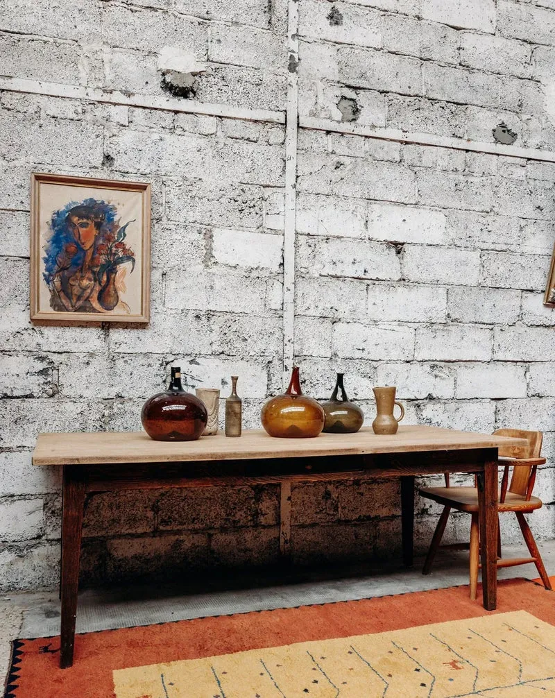 Romy, la table de ferme en bois N°333