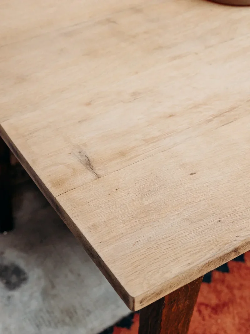 Romy, la table de ferme en bois N°333