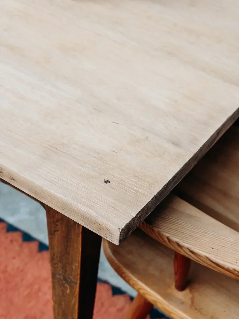 Romy, la table de ferme en bois N°333