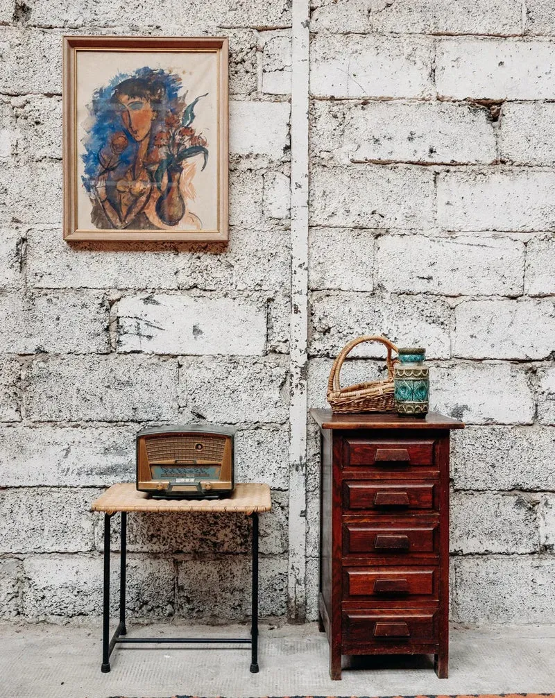 Odile, la table de chevet en bois N°497