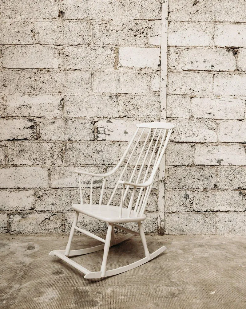 Alibert, le rocking-chair blanc N°37