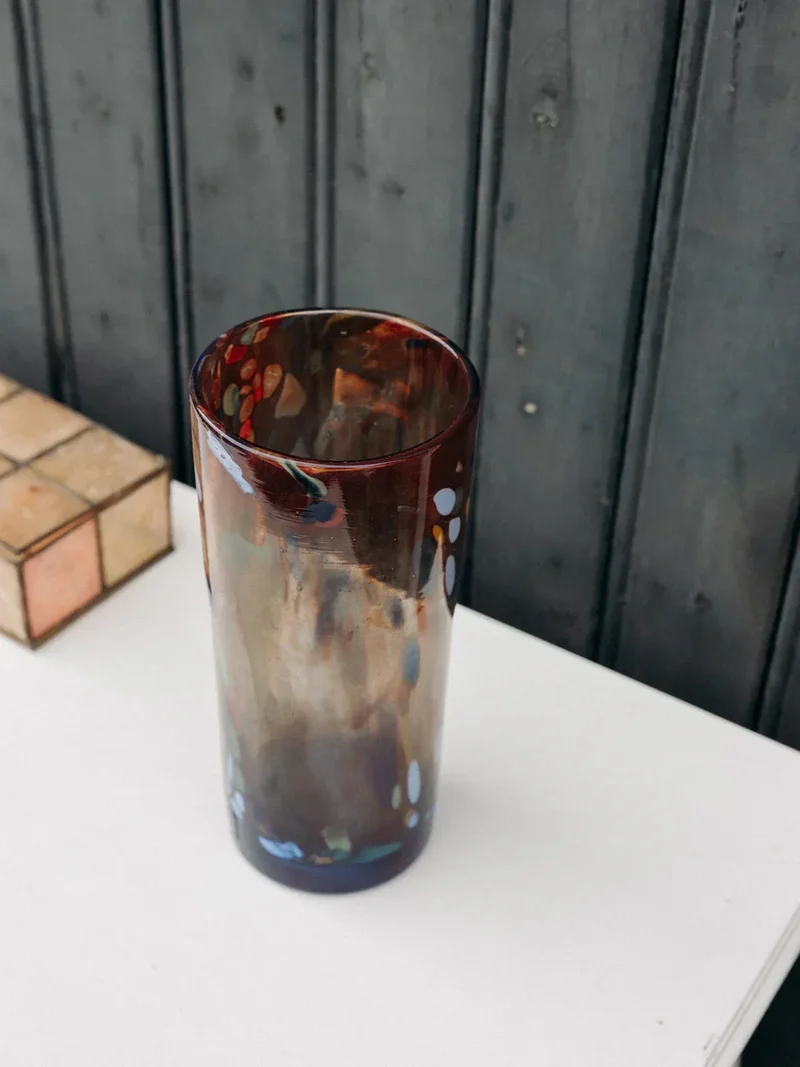 Edmond, le vase en verre N°12
