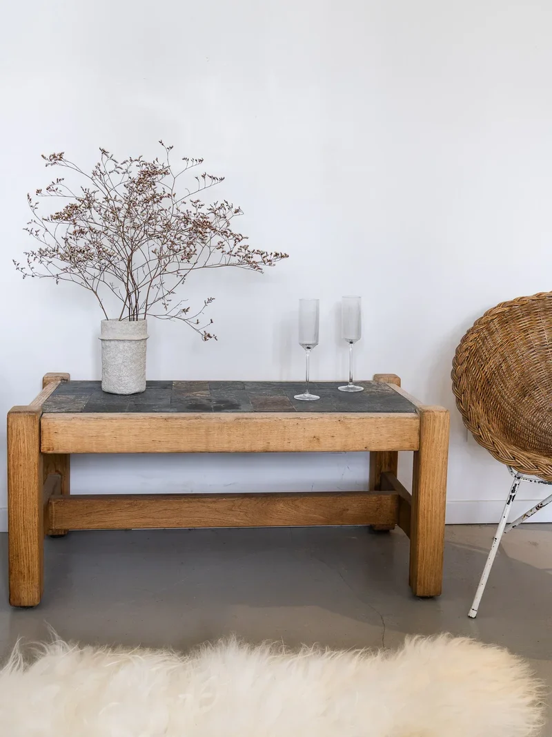 Léonie, la table basse en bois N°362