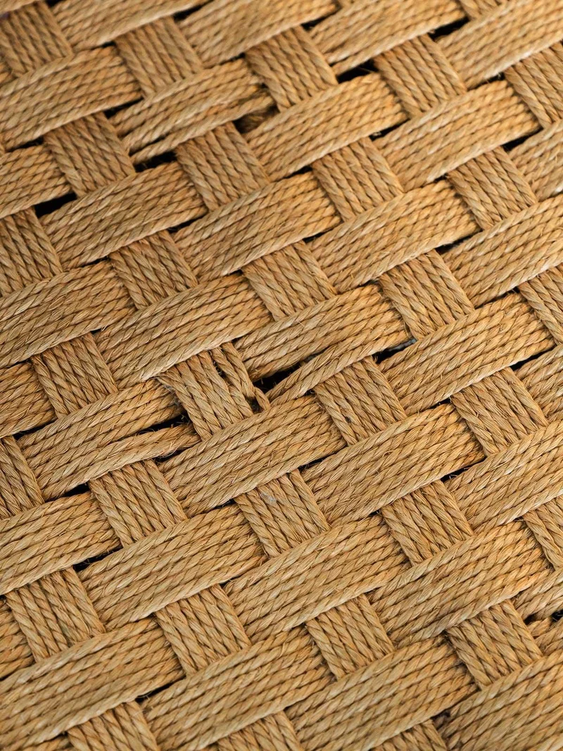 Claude, la paire de chaises en corde N°726