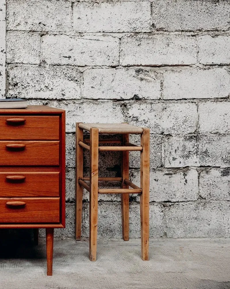 Gaston, le tabouret de bar en bois N°110