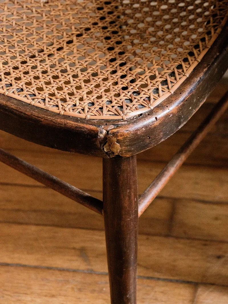 Ange, l'ensemble 1 table et 2 chaises Baumann N°1