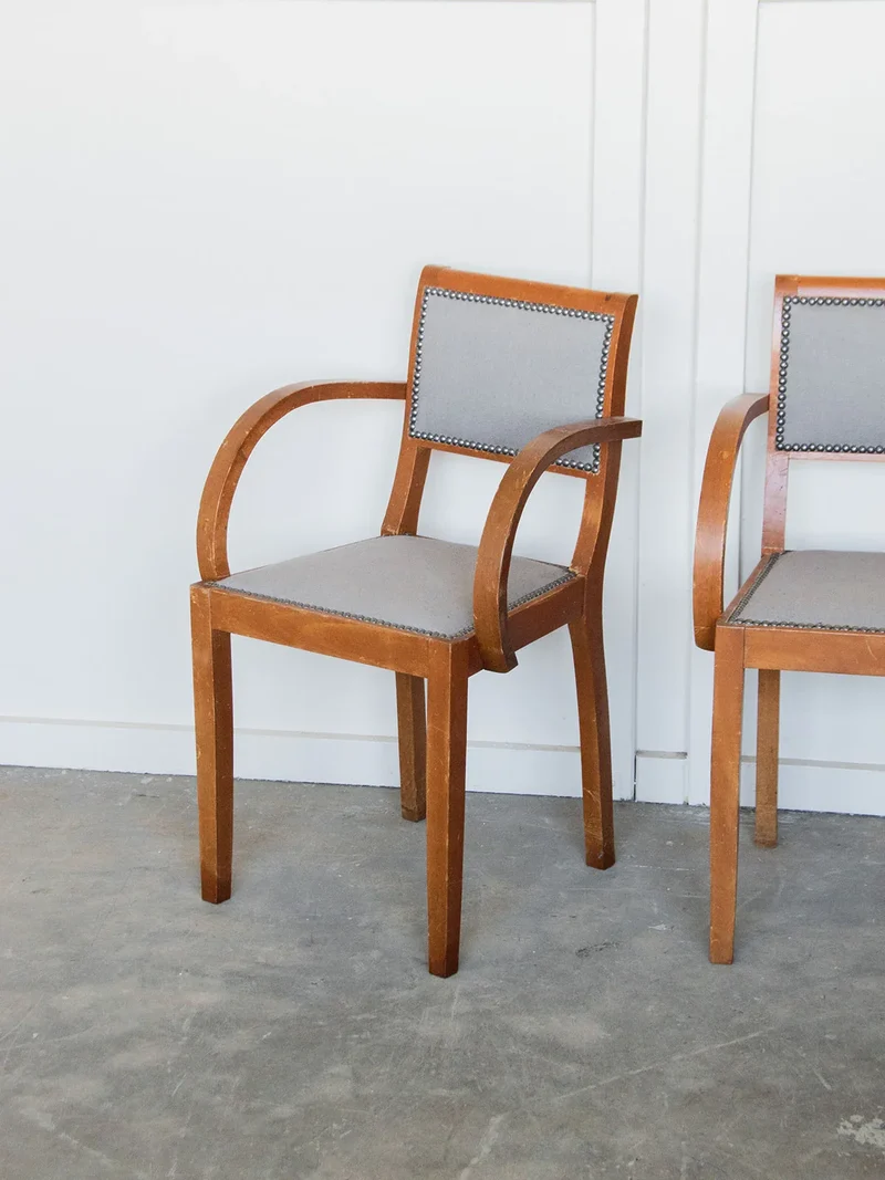 Ernest, la paire de fauteuils bridge N°122