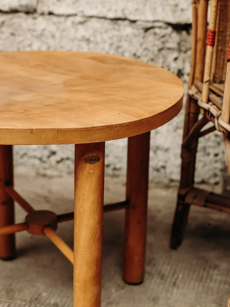 Hanna, la table d'appoint ronde N°514