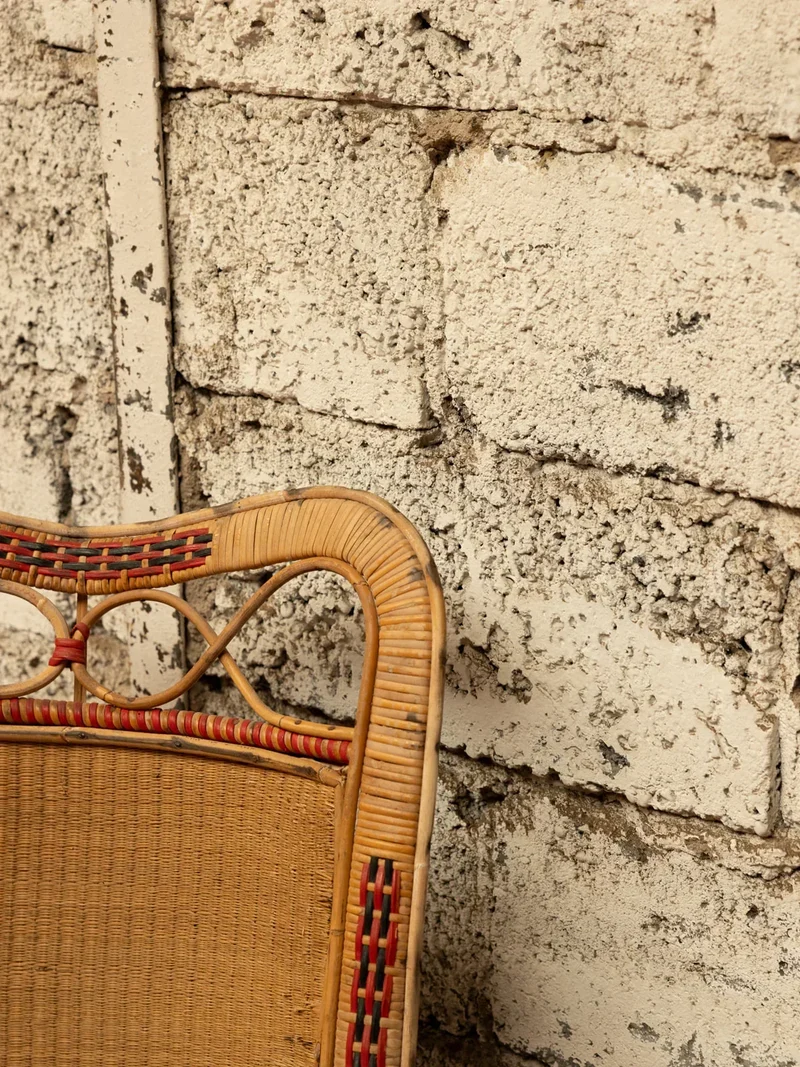 Ernest, le fauteuil en rotin N°197