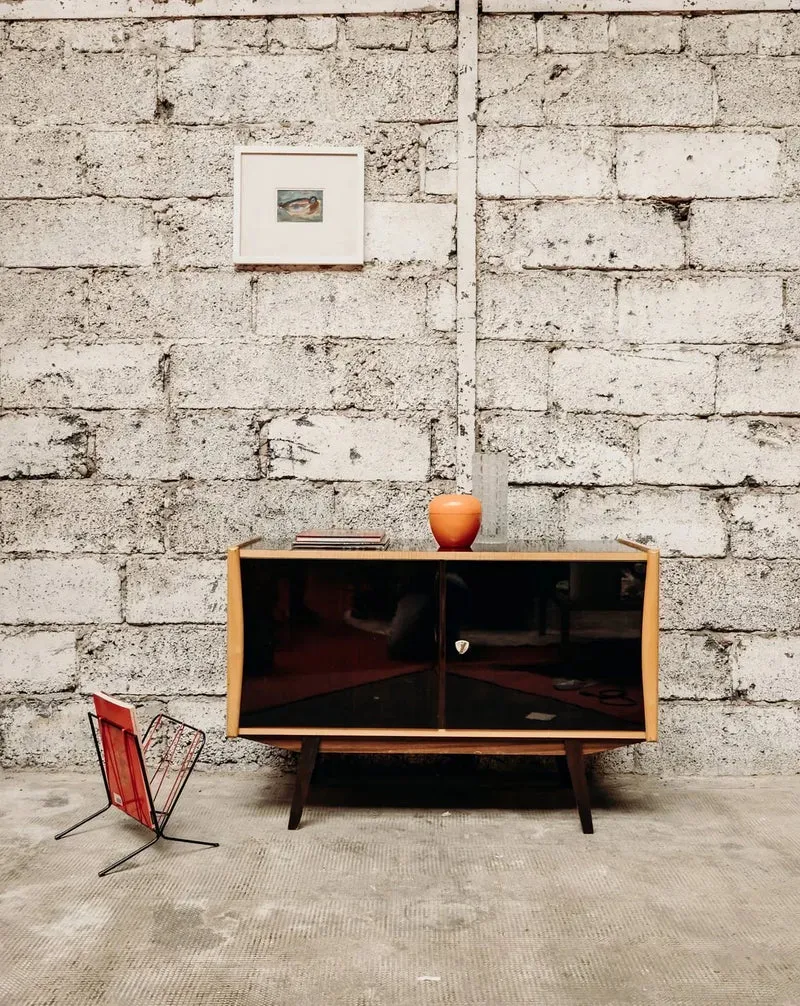 Gustave, le buffet en bois bi-ton N°507