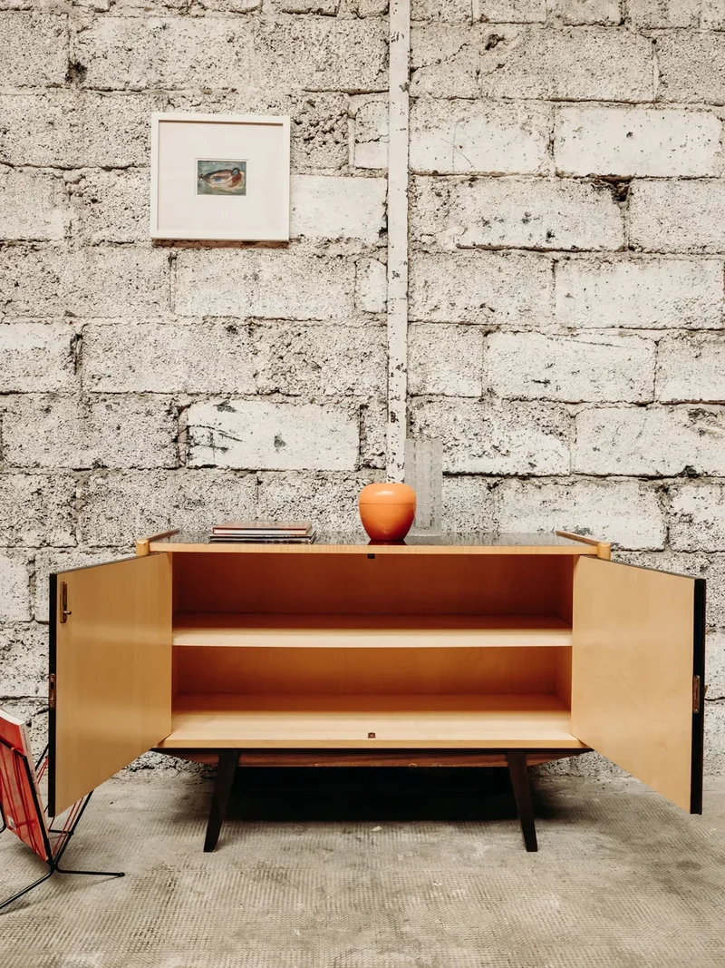 Gustave, le buffet en bois bi-ton N°507
