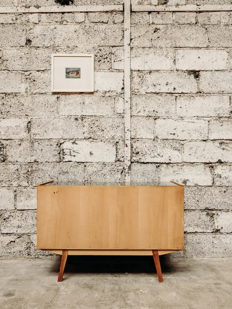 Gustave, le buffet en bois bi-ton N°507