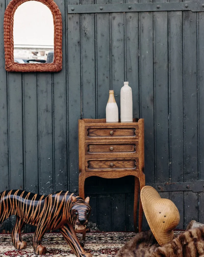 Odile, la table de chevet bois N°429