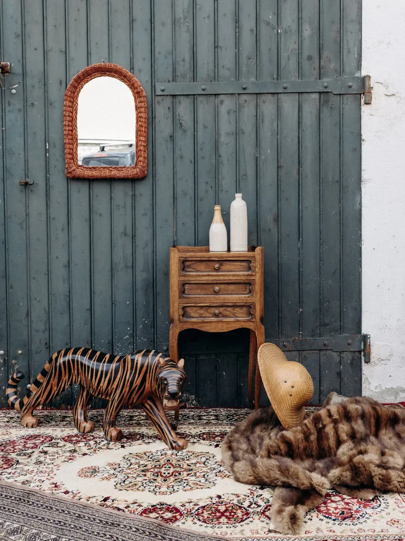 Odile, la table de chevet bois N°429
